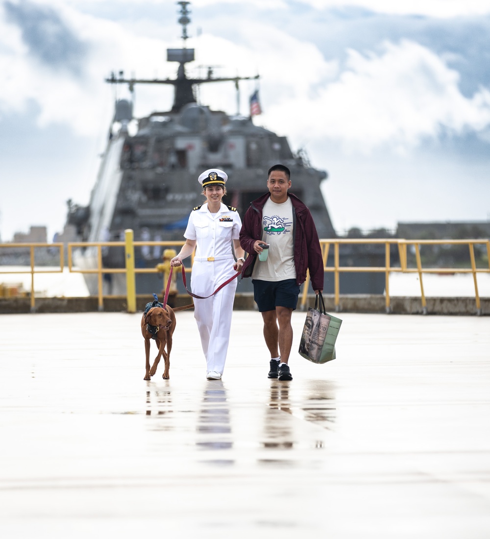 USS CARNEY (DDG 64) DEPARTS FOR DEPLOYMENT