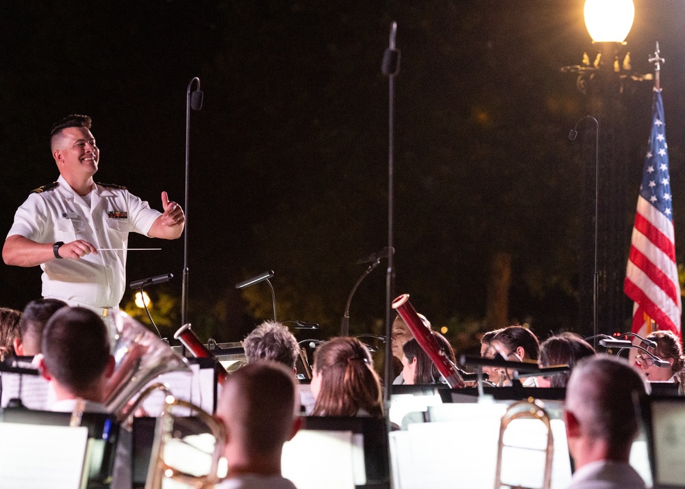 The United States Navy Concert Band at the U.S. Capitol Building