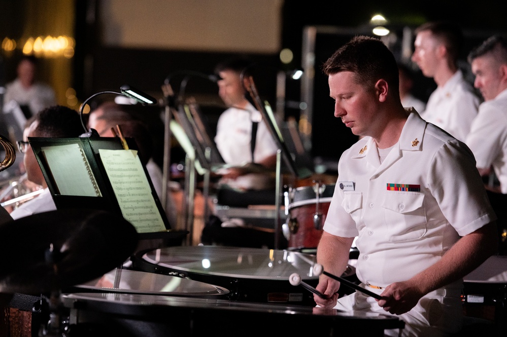 The United States Navy Concert Band at the U.S. Capitol Building