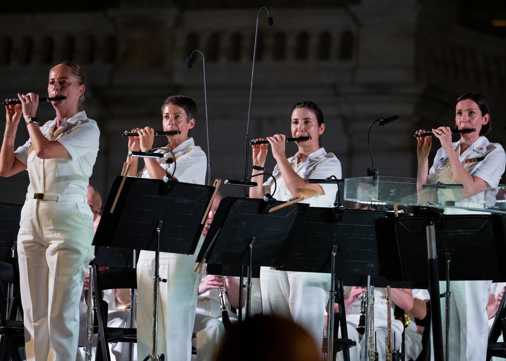 The United States Navy Concert Band at the U.S. Capitol Building