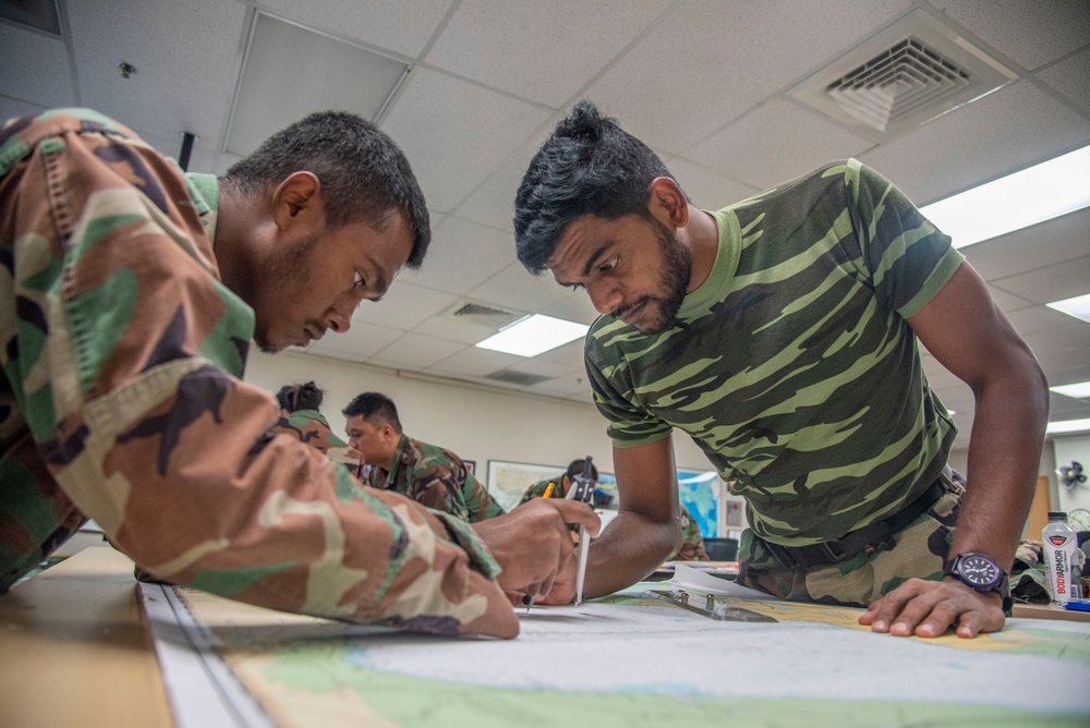 NAVSCIATTS Teaches Riverine Map Reading Skills to International Students