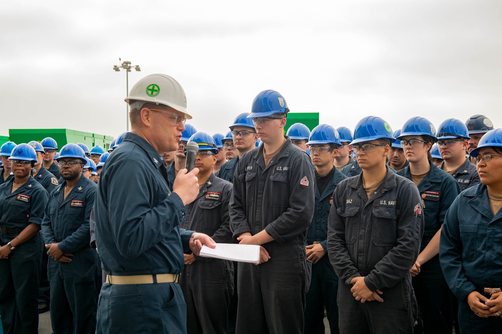 USS Essex In-Port Operations