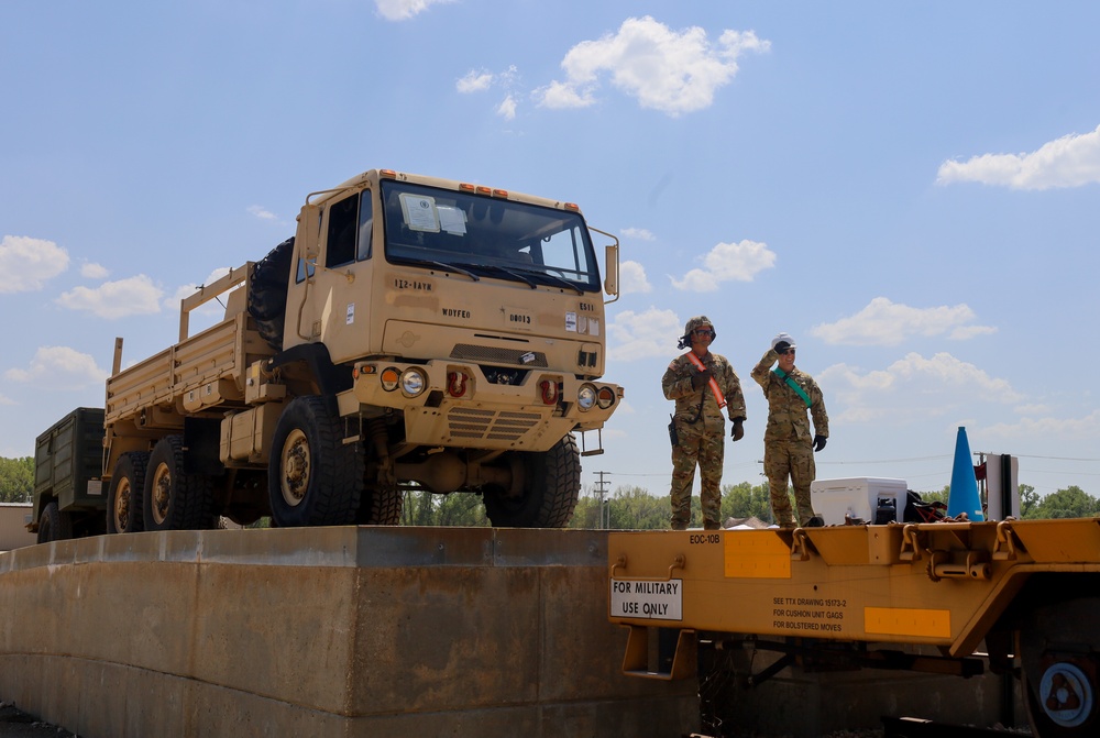 1st Combat Aviation Brigade Rail Operations