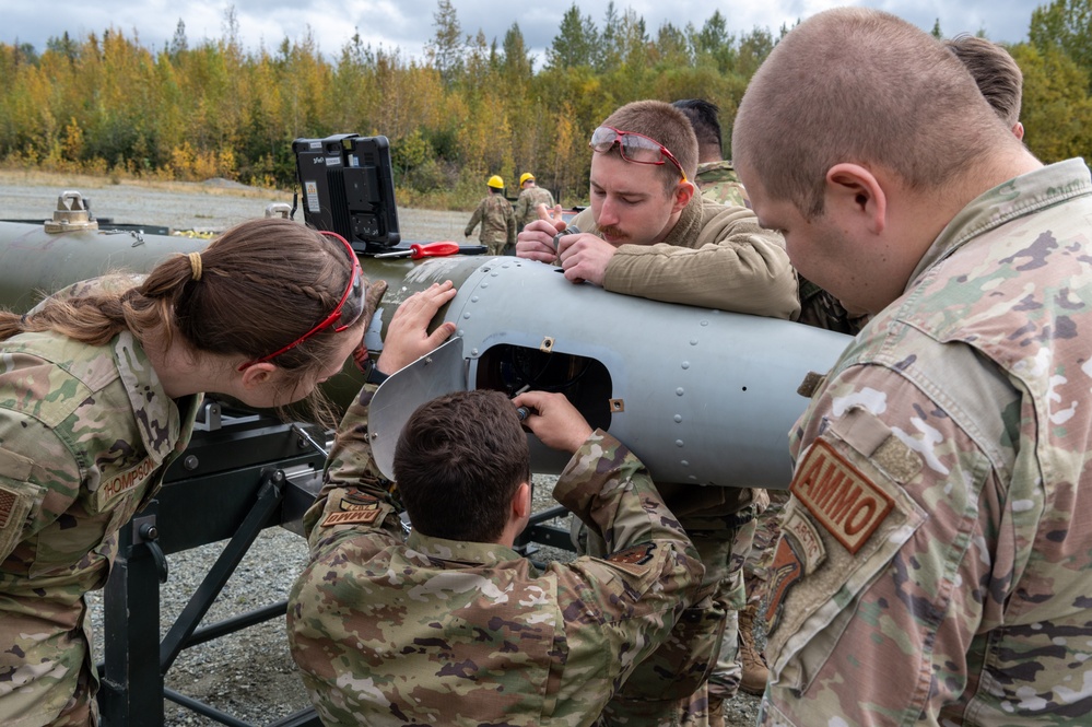 3rd MUNS Squadron tests it mettle during the Nimble Flurry ACE exercise