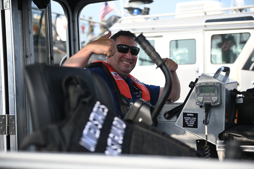 Underway Tactical Coxswain Training with Coast Guard Station Portsmouth