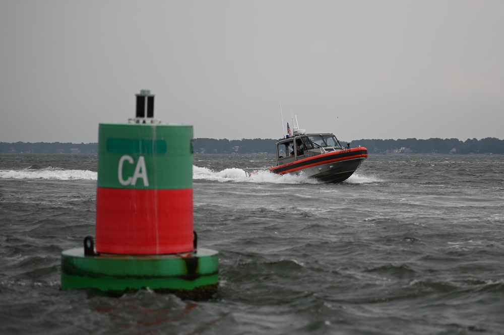 Underway Tactical Coxswain Training with Coast Guard Station Portsmouth