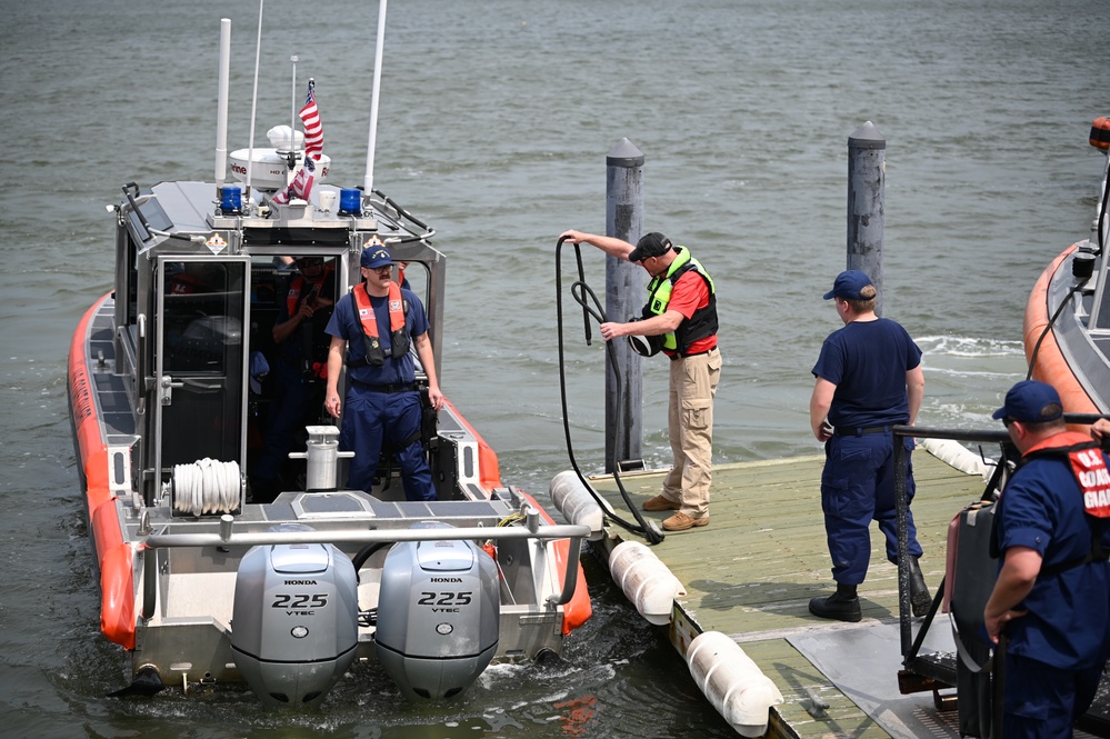 Tactical Coxswain Training with Coast Guard Station Portsmouth