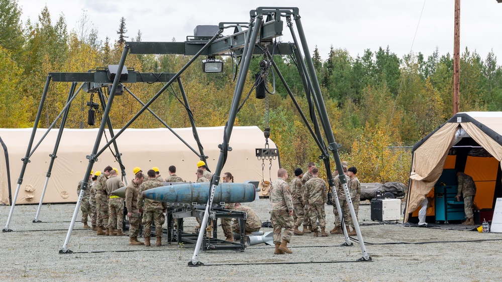 3rd MUNS Squadron tests it mettle during the Nimble Flurry ACE exercise