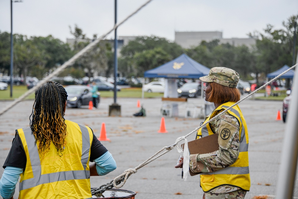 Fort Stewart Drive-Through Flu Vaccines