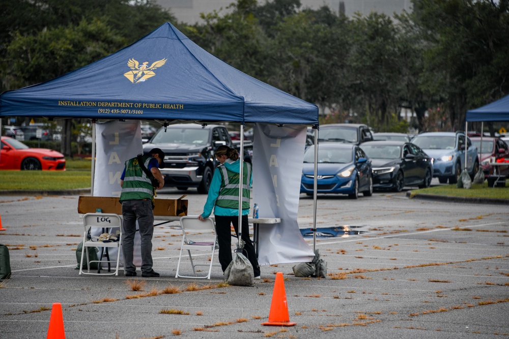 Fort Stewart Drive-Through Flu Vaccines