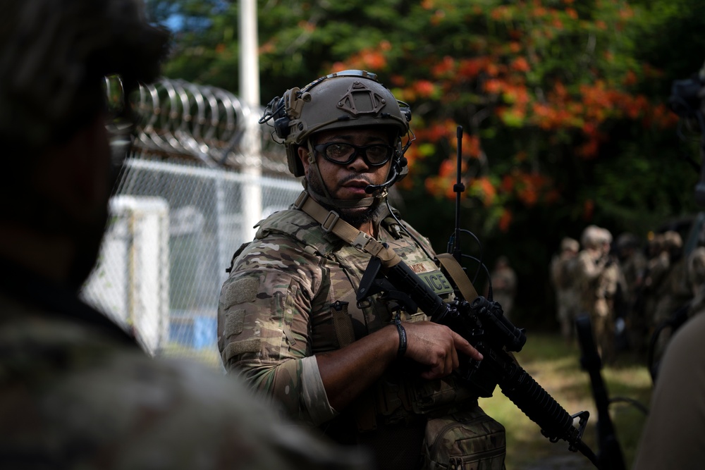 156th SOS and 123rd CRG Air Base Ground Defense training