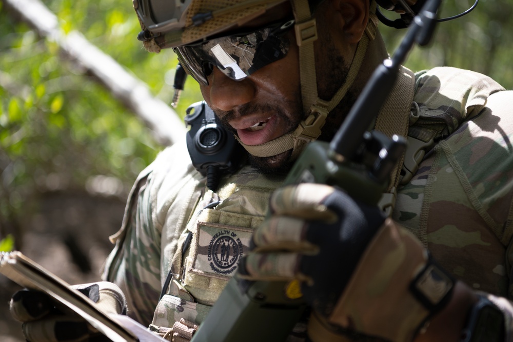 156th SOS and 123rd CRG Air Base Ground Defense training