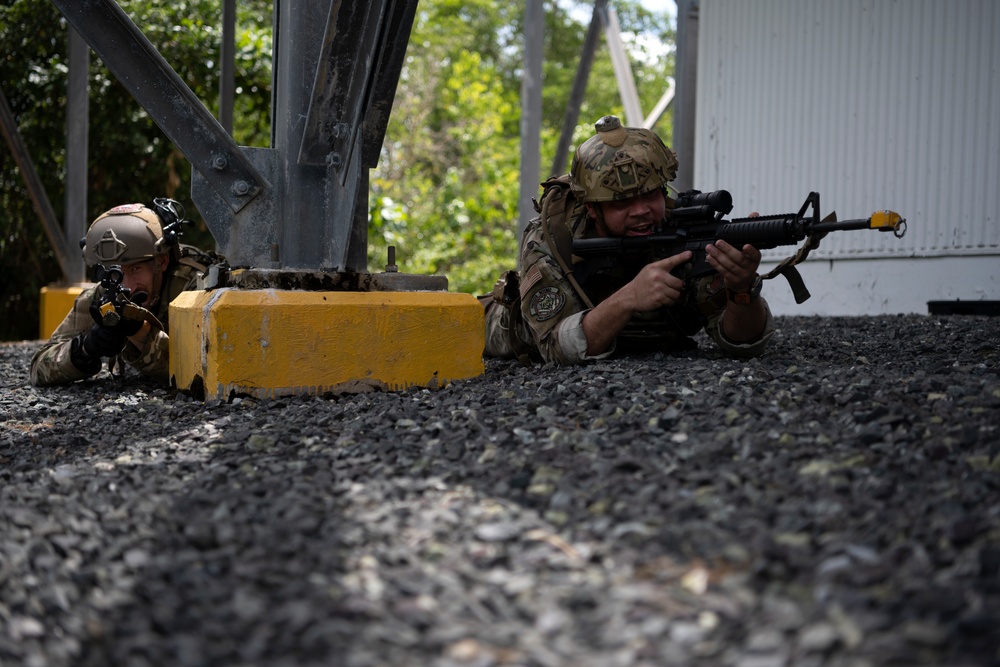 156th SOS and 123rd CRG Air Base Ground Defense training