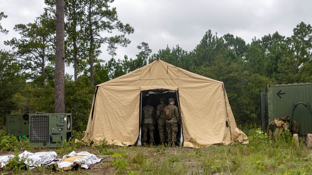2nd Medical Battalion Conducts a Leap Frog Event during Exercise Gladius Forge