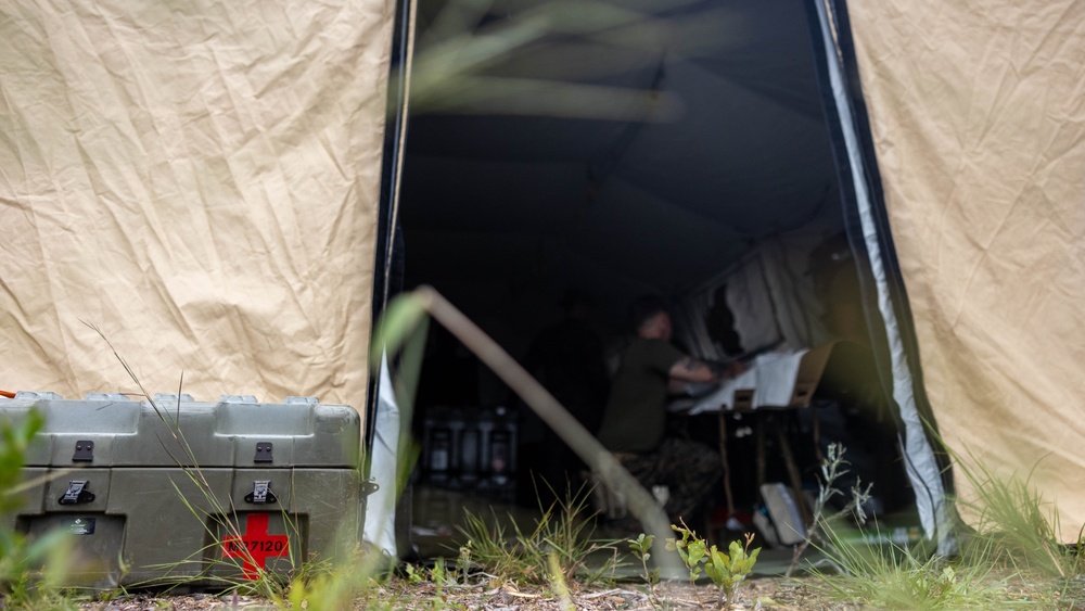 2nd Medical Battalion Conducts a Leap Frog Event during Exercise Gladius Forge