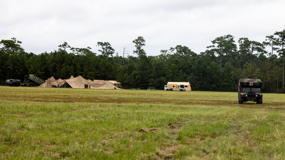 2nd Medical Battalion Conducts a Leap Frog Event during Exercise Gladius Forge