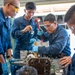 Philippine Partner Nation Students Break Down Diesel Engines at NAVSCIATTS