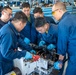 Philippine Partner Nation Students Break Down Diesel Engines at NAVSCIATTS