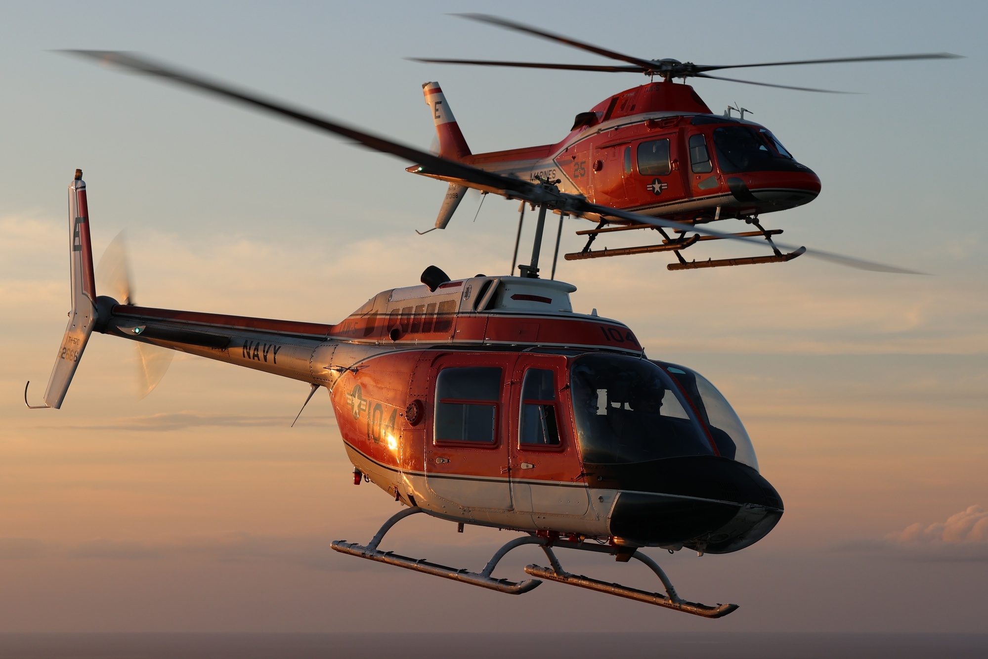 在日米軍　チャレンジ DVIDS - Images - US Navy TH-57C TH-73A, Pensacola, 12Sept23