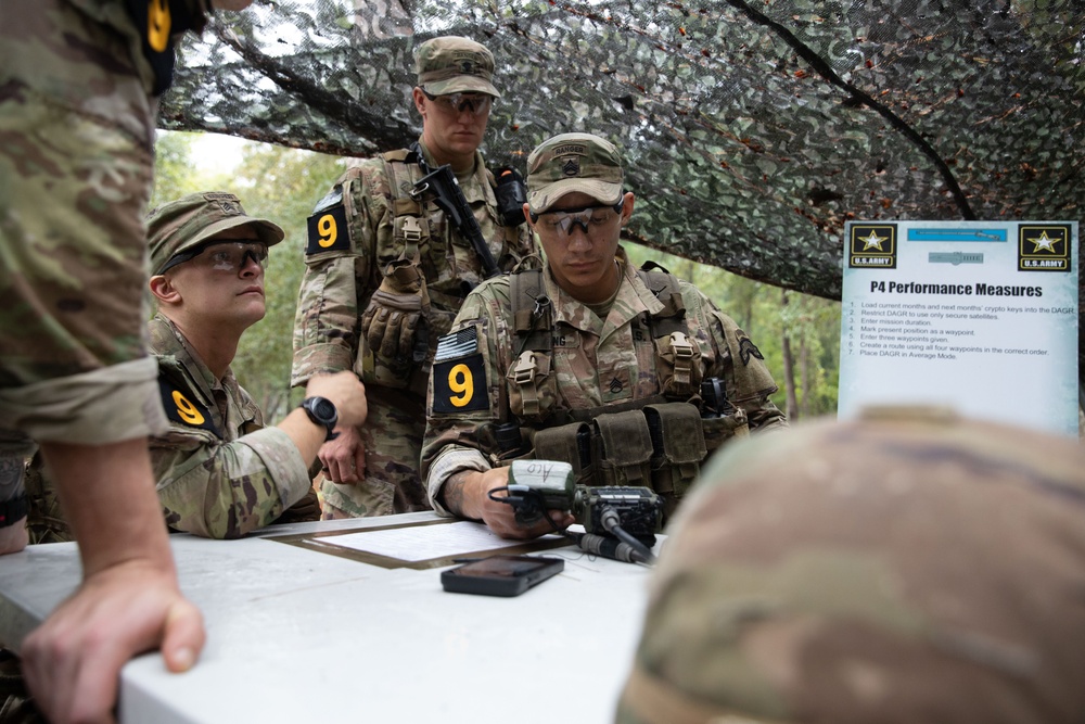 U.S. Army Best Squad Competition Patrol Lanes