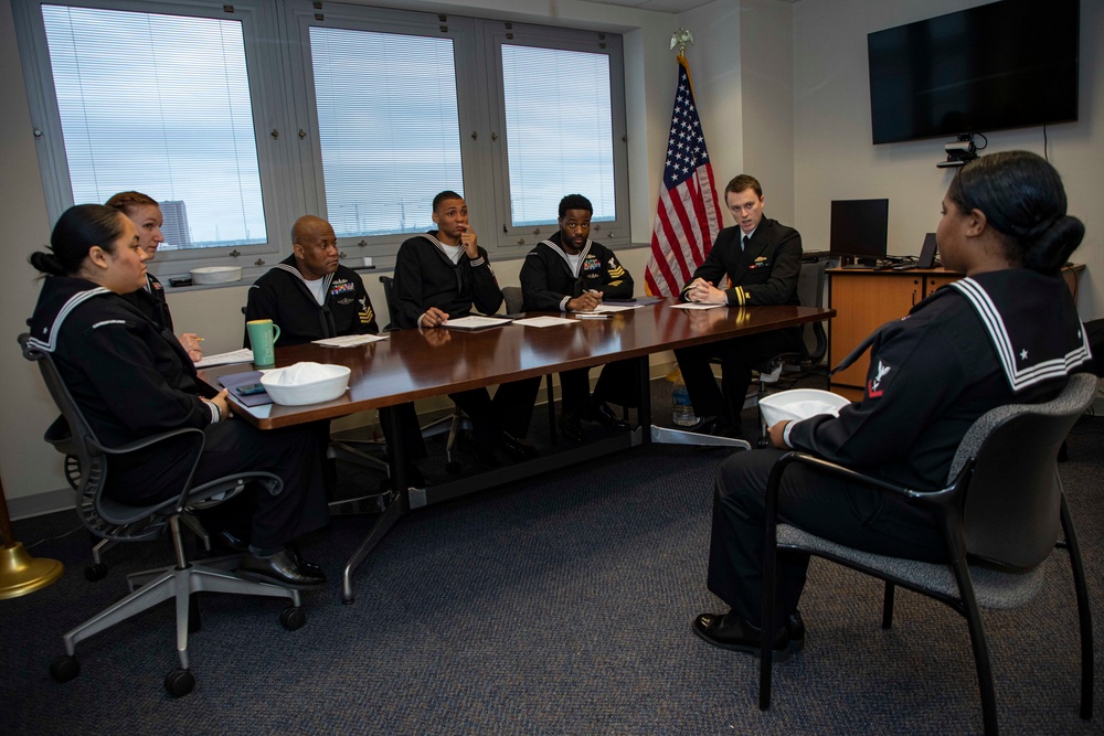 NMFL Conducts Junior Sailor and Sailor of the Year boards