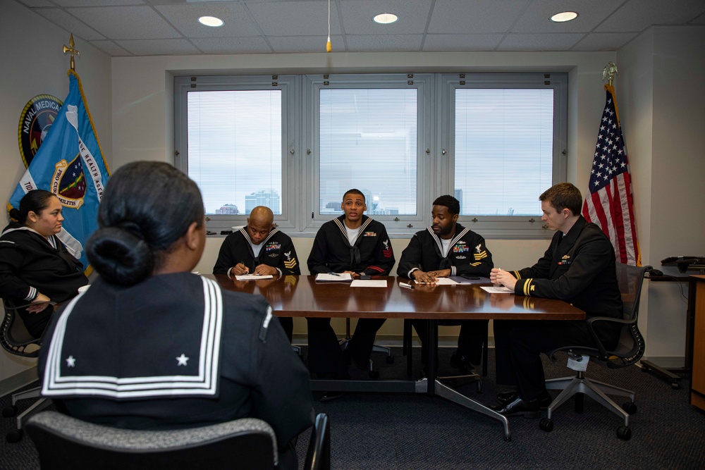 NMFL Conducts Junior Sailor and Sailor of the Year boards