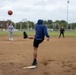 Single Marine Program host a kickball for Marines of MARFORCOM