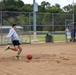 Single Marine Program host a kickball for Marines of MARFORCOM