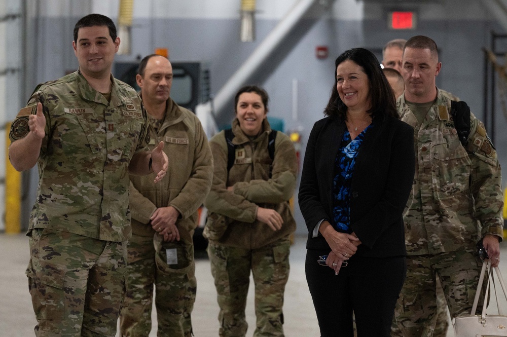 Honorable Kristyn Jones visits Eielson AFB