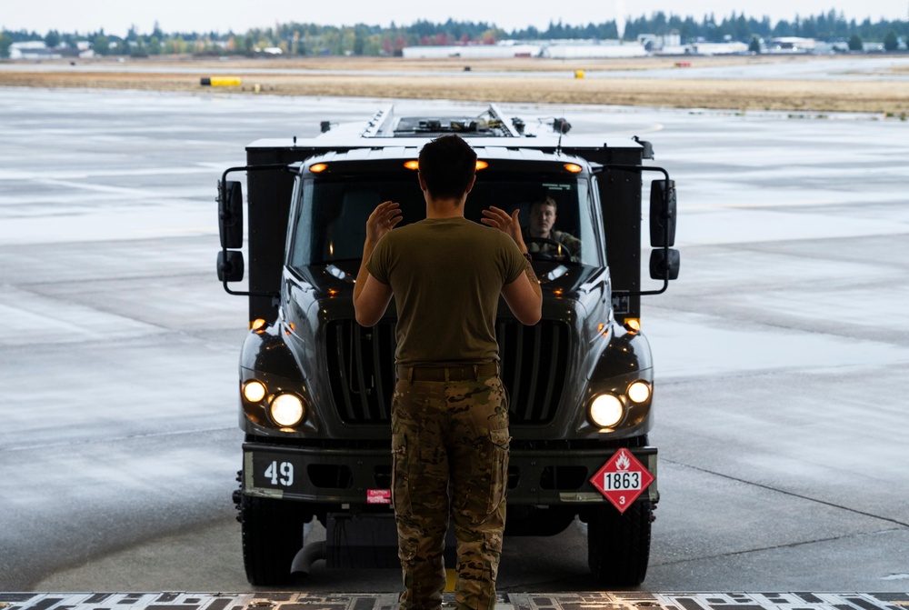 4th AS, 627th LRS conduct specialized fueling operations during Rainier War 23A
