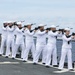 USS Stout Conducts Burial at Sea 21 Gun Salute