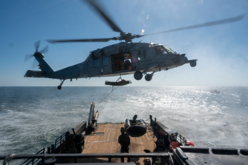 DVIDS - Images - Combat Leader Course tug boat rescue training 2023 ...