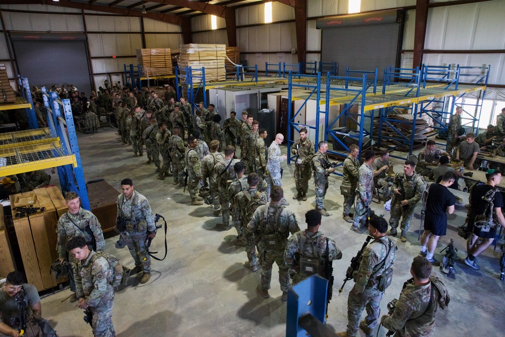 82nd Airborne Paratroopers Receive MILES Gear for JRTC