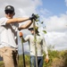 Celebrating National Public Lands Day: Volunteers participate in Puha Stream and Bellows Beach cleanup.