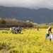 Celebrating National Public Lands Day: Volunteers participate in Puha Stream and Bellows Beach cleanup.