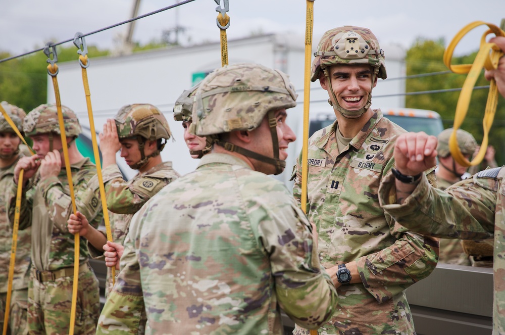 JRTC Rotation 23-10 2 BCT Paratroopers Conduct Night Jump