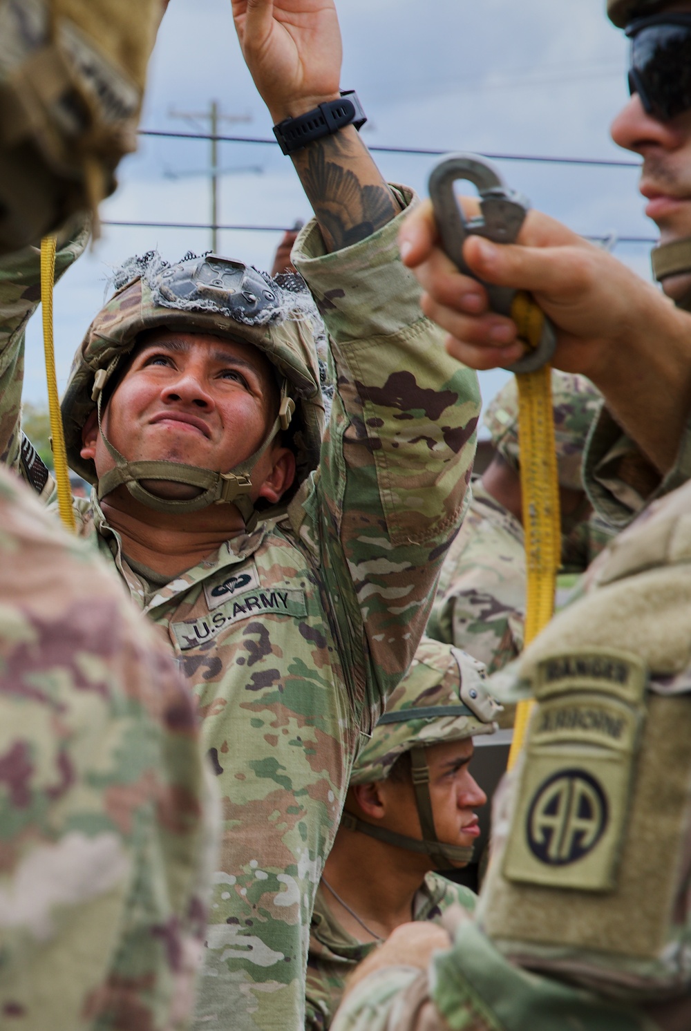 JRTC Rotation 23-10 2 BCT Paratroopers Conduct Night Jump