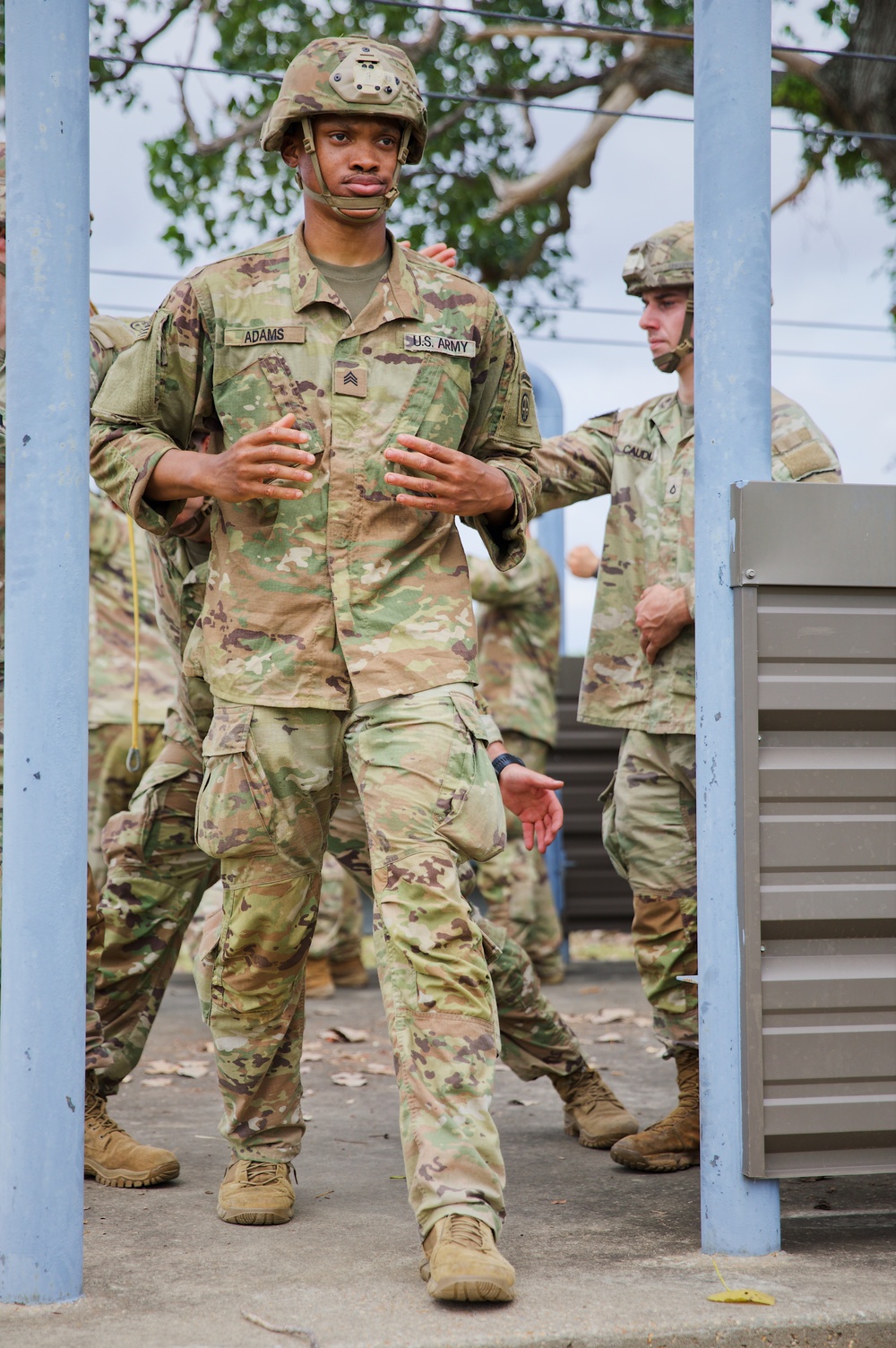 JRTC Rotation 23-10 2 BCT Paratroopers Conduct Night Jump