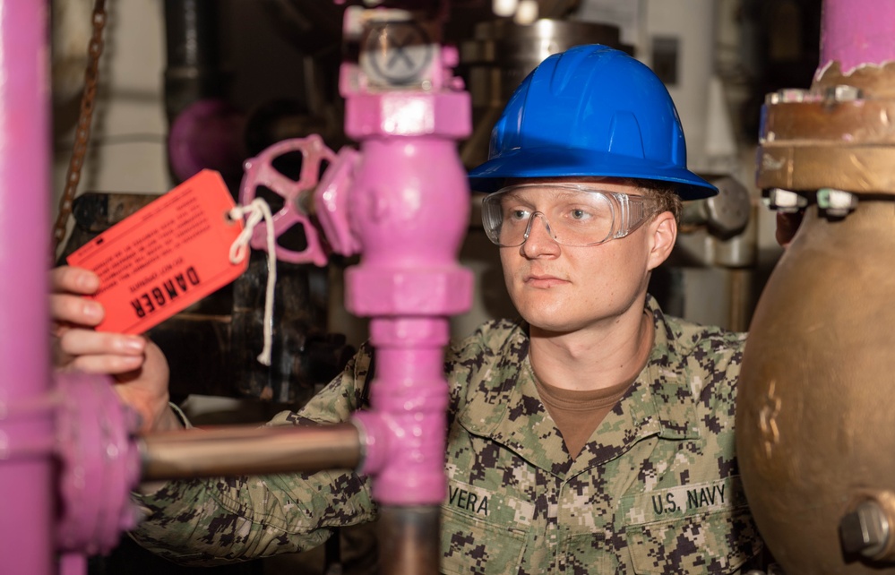 Truman is the flagship of the Harry S. Truman Carrier Strike Group and is currently in port aboard Naval Station Norfolk.