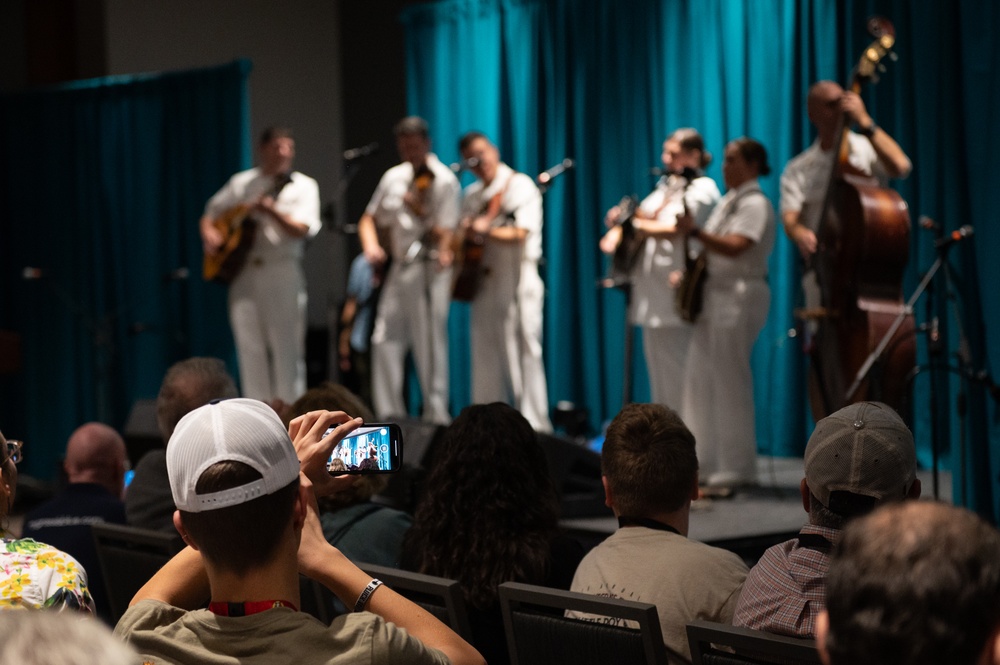 U.S. Navy Band Country Current at World of Bluegrass festival