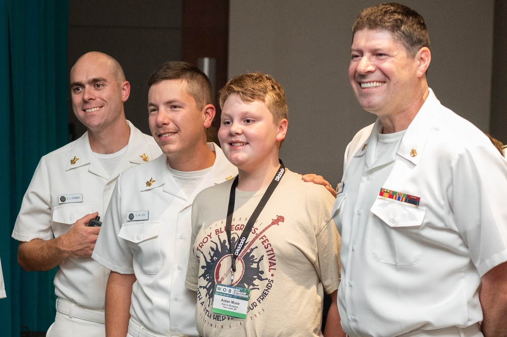 U.S. Navy Band Country Current at World of Bluegrass festival