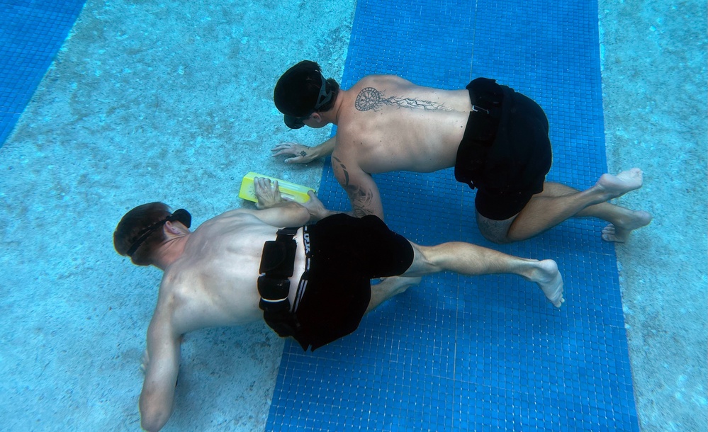 2023 USASOC Best Dive Team Competition Underwater Events