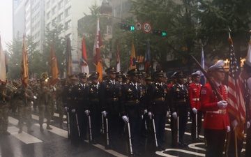U.S. Soldiers participate in ROK Armed Forces Day Parade
