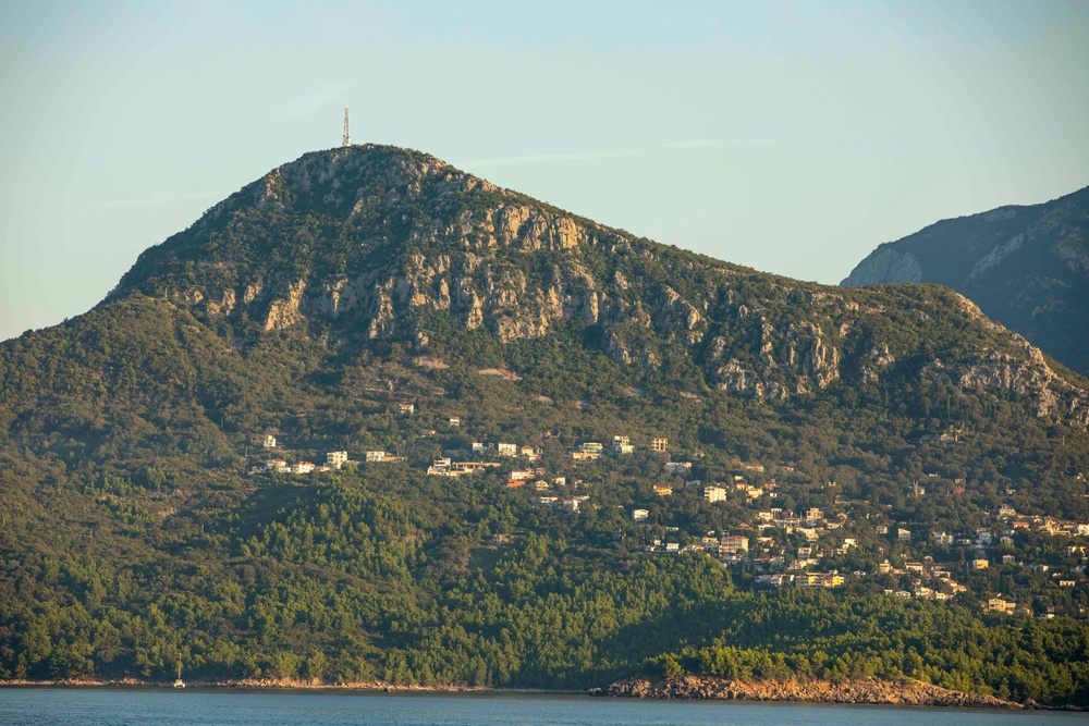 USS Normandy Ports in Bar, Montenegro