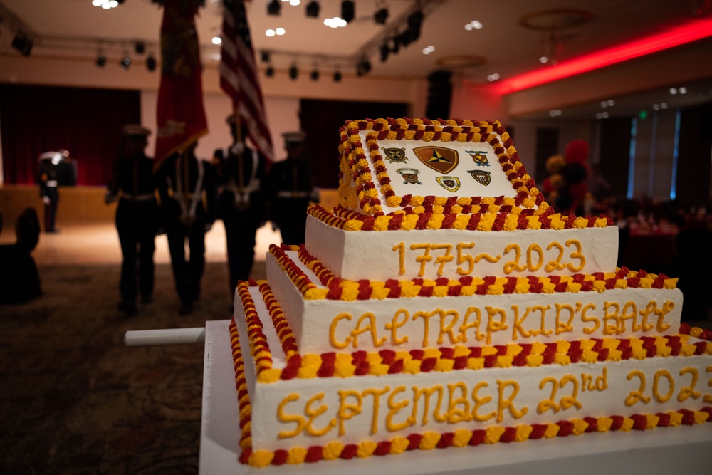 3d Marine Division Marines, Sailors attend CALTRAP Kid's Ball 2023