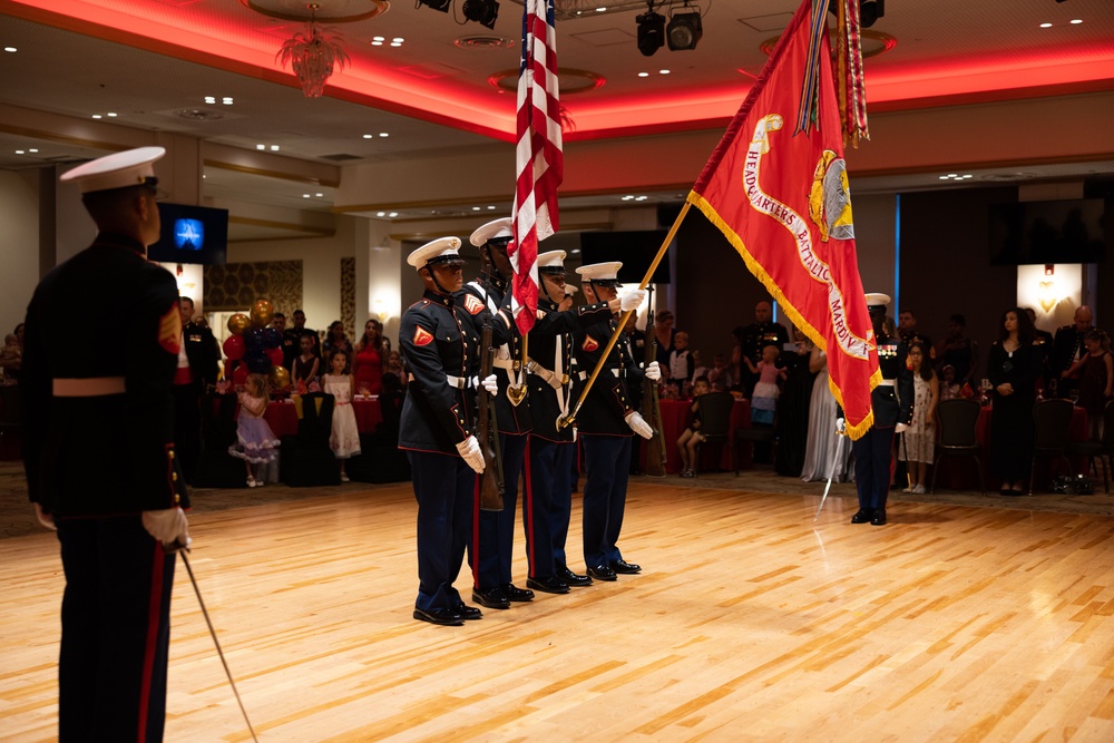 3d Marine Division Marines, Sailors attend CALTRAP Kid's Ball 2023