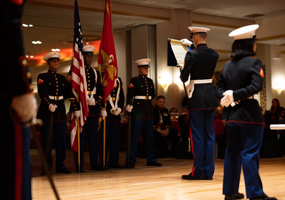 3d Marine Division Marines, Sailors attend CALTRAP Kid's Ball 2023