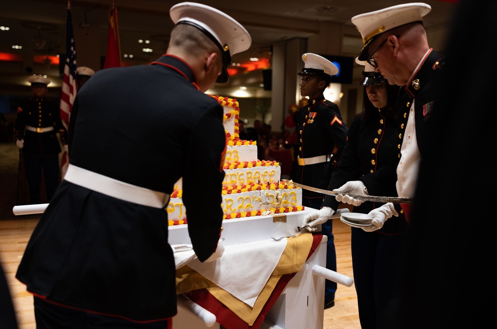 3d Marine Division Marines, Sailors attend CALTRAP Kid's Ball 2023