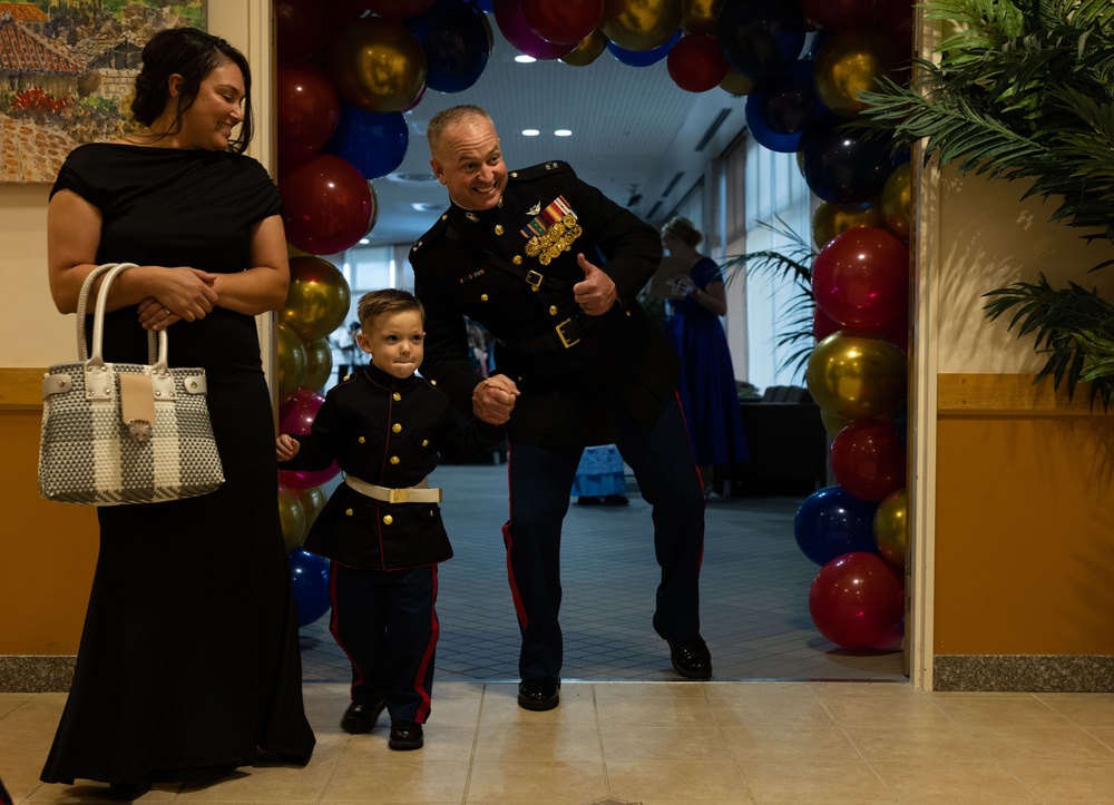 3d Marine Division Marines, Sailors attend CALTRAP Kid's Ball 2023