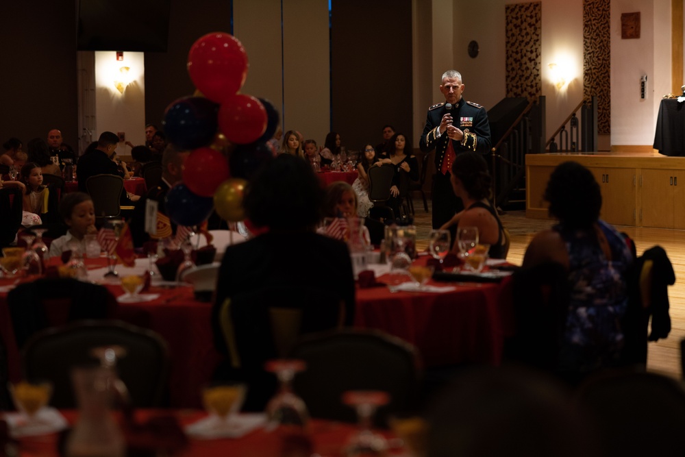 3d Marine Division Marines, Sailors attend CALTRAP Kid's Ball 2023